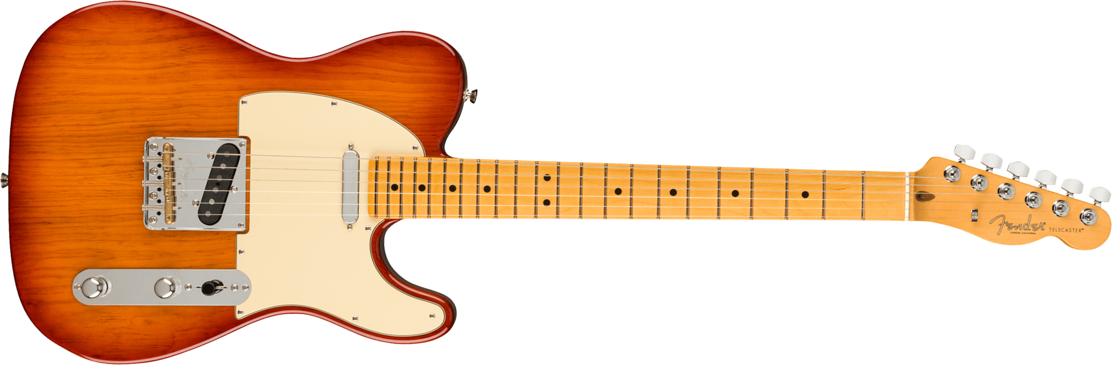Fender Tele American Professional Ii Usa Mn - Sienna Sunburst - E-Gitarre in Teleform - Main picture