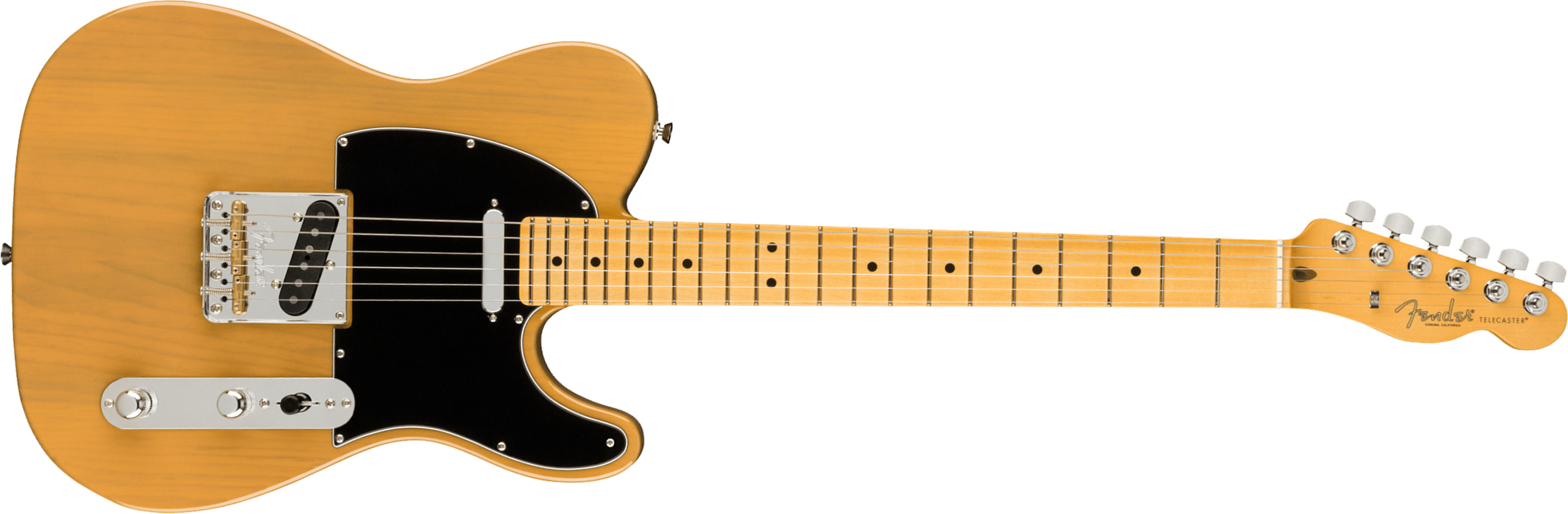 Fender Tele American Professional Ii Usa Mn - Butterscotch Blonde - E-Gitarre in Teleform - Main picture