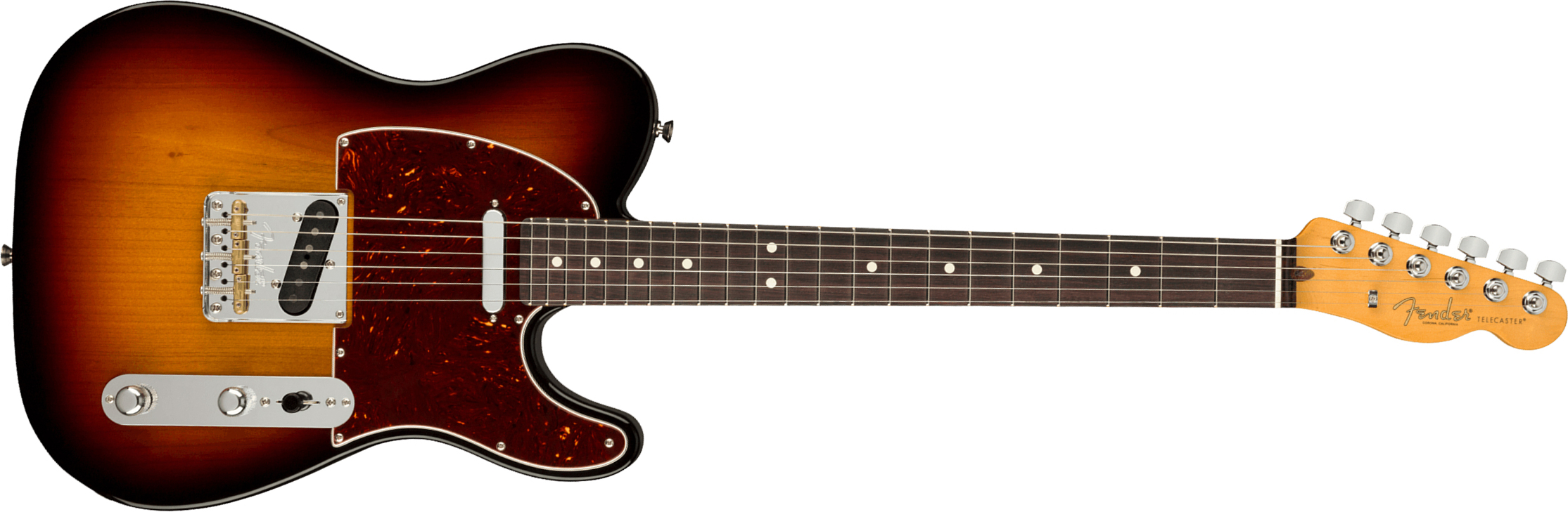 Fender Tele American Professional Ii Usa Rw - 3-color Sunburst - E-Gitarre in Teleform - Main picture