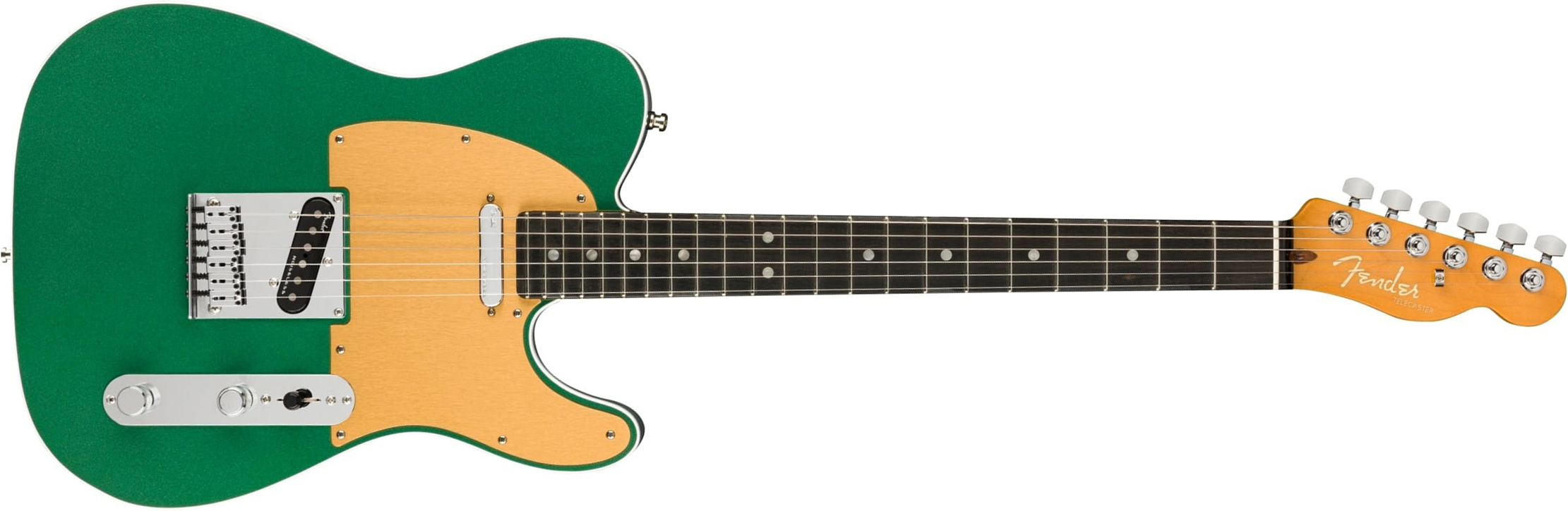 Fender Tele American Ultra Fsr Ltd Usa 2s Ht Eb - Mystic Pine Green - E-Gitarre in Teleform - Main picture