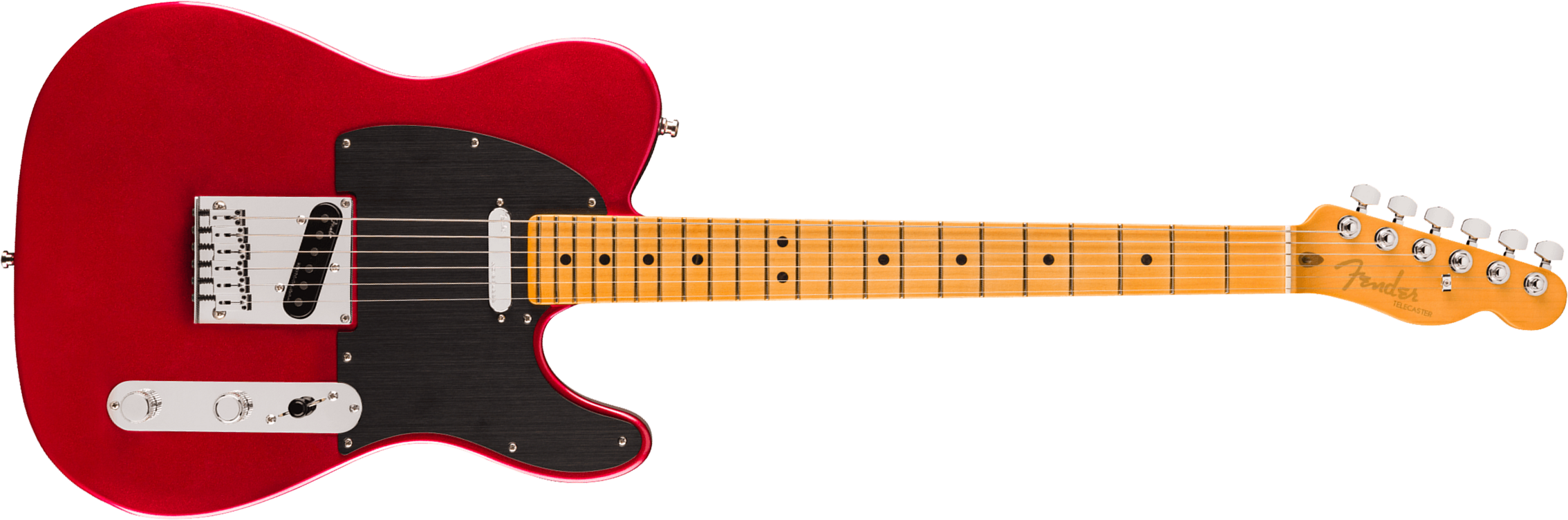 Fender Tele American Ultra Ii Usa 2s Ht Mn - Sinister Red - E-Gitarre in Str-Form - Main picture