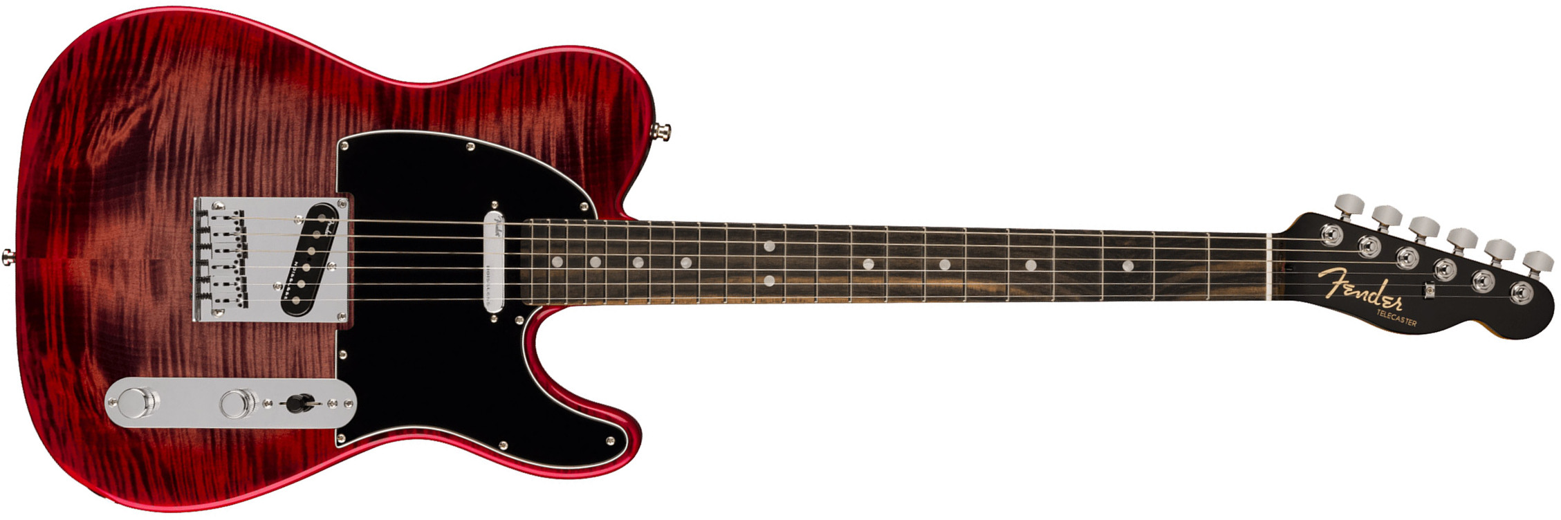Fender Tele American Ultra Ltd Usa 2s Ht Eb - Umbra - E-Gitarre in Teleform - Main picture