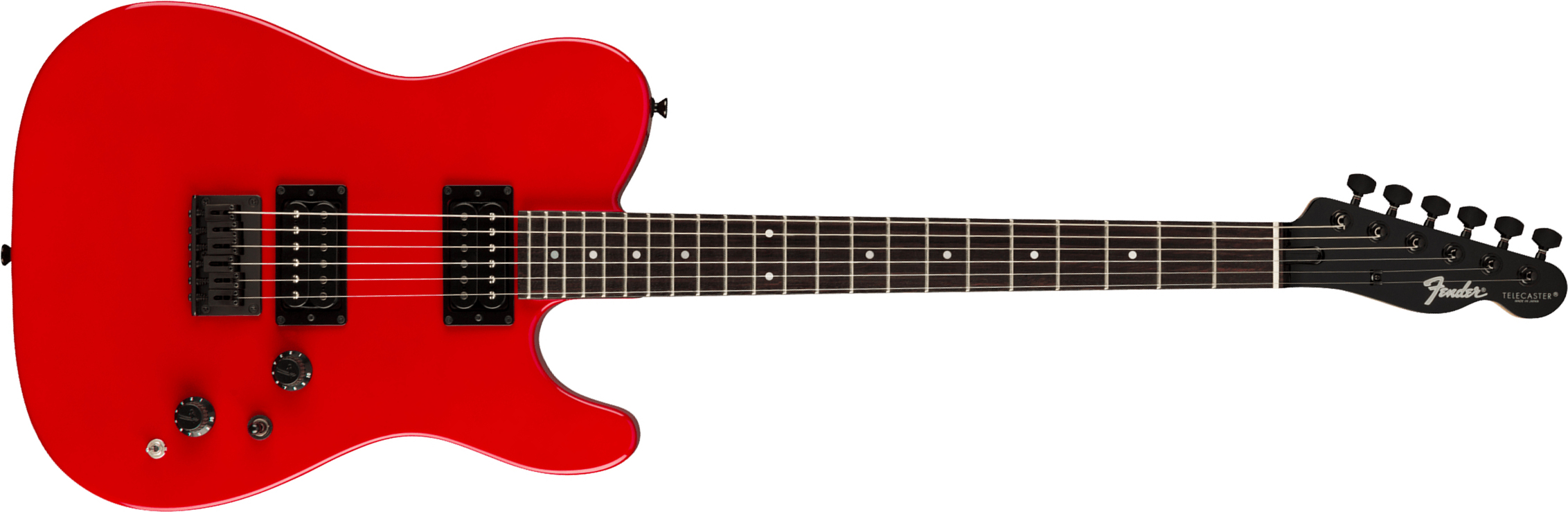 Fender Tele Boxer Hh Jap Ht Rw +housse - Torino Red - E-Gitarre in Teleform - Main picture