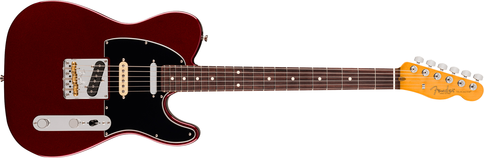 Fender Tele Hot Shot American Pro. Usa  2s Ht Rw - Oxblood - E-Gitarre in Teleform - Main picture