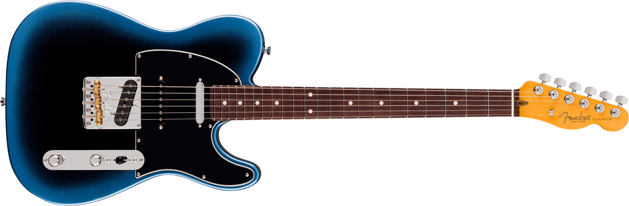 Fender Tele Hot Shot American Pro. Usa  2s Ht Rw - Dark Night - E-Gitarre in Teleform - Main picture