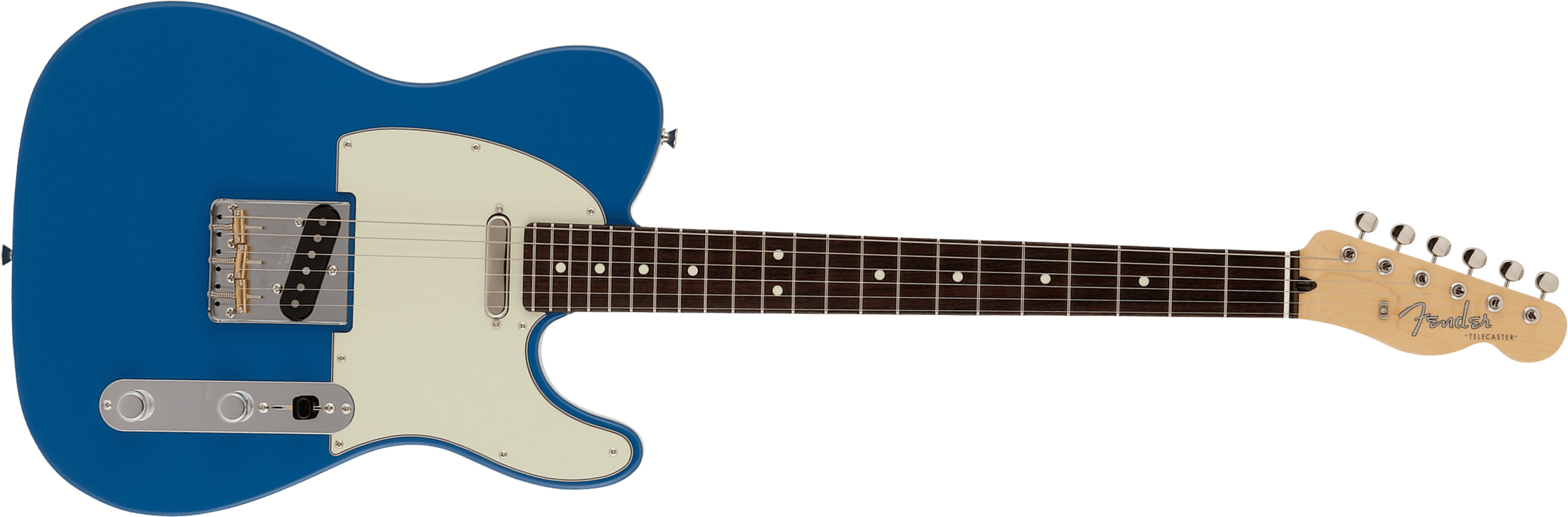 Fender Tele Hybrid Ii Jap 2s Ht Mn - Forest Blue - E-Gitarre in Teleform - Main picture