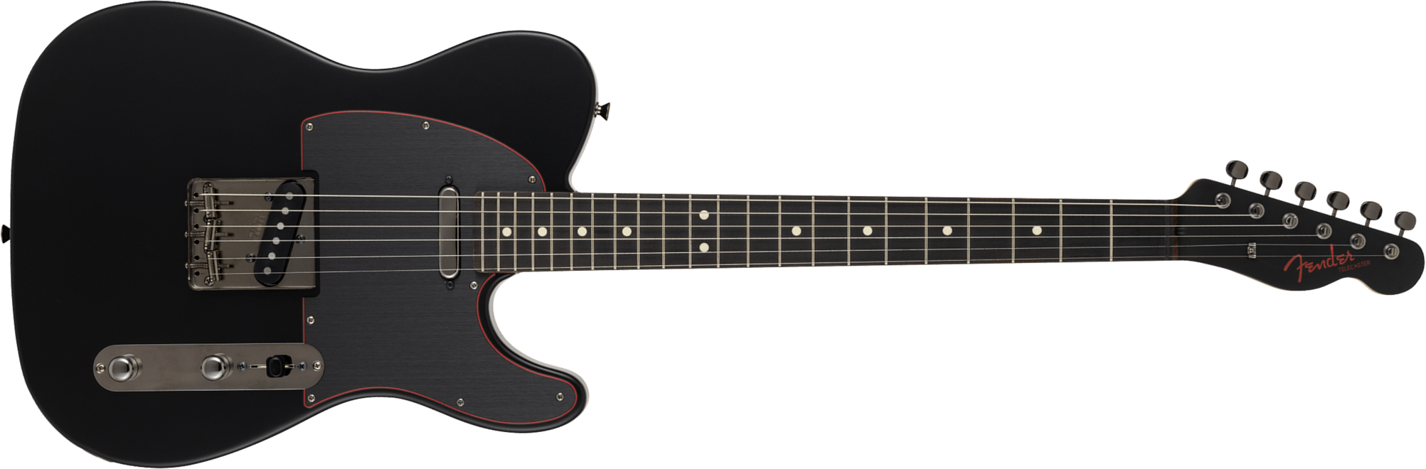 Fender Tele Hybrid Ii Mij Ltd Jap 2s Ht Rw - Black - E-Gitarre in Teleform - Main picture