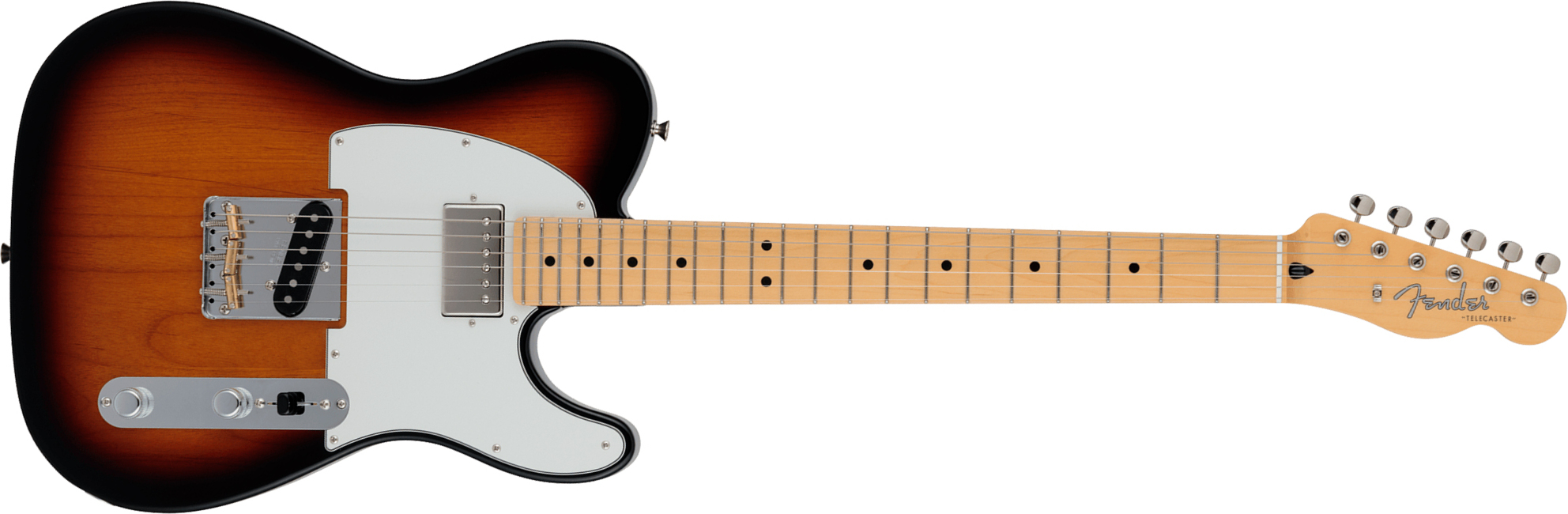 Fender Tele Hybrid Ii Mij Ltd Jap Sh Ht Mn - 3-color Sunburst - E-Gitarre in Teleform - Main picture
