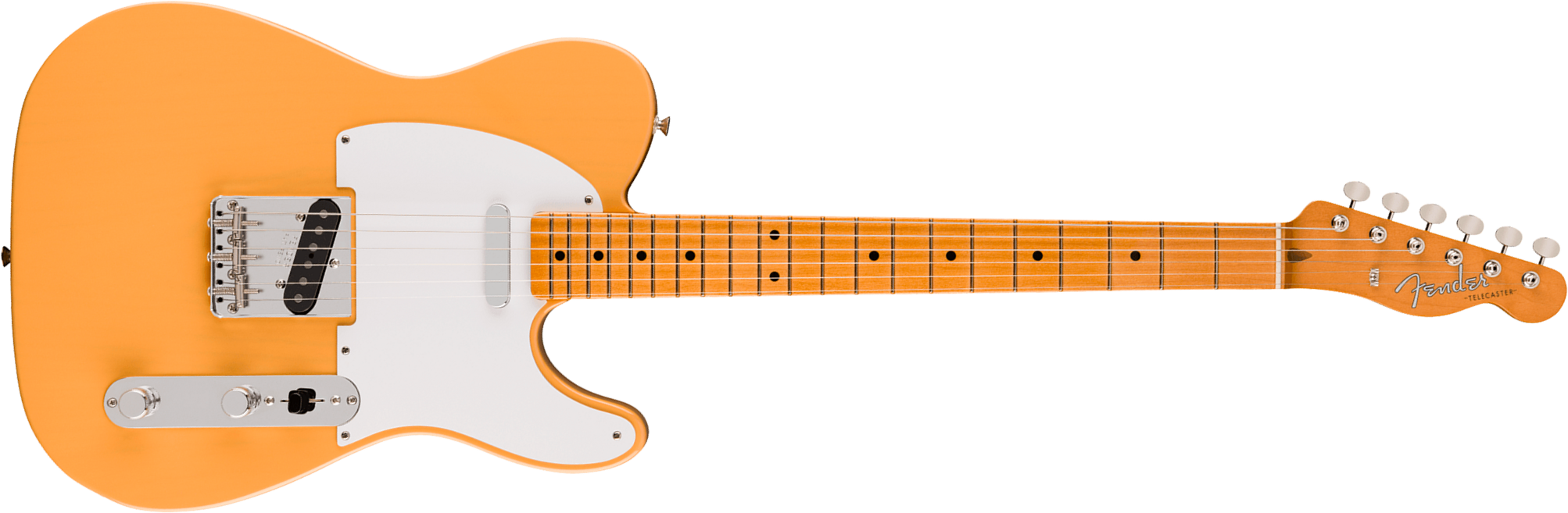 Fender Tele Late 50s Vintera 3 Mex 2s Ht Mn - Butterscotch Blonde - E-Gitarre in Teleform - Main picture