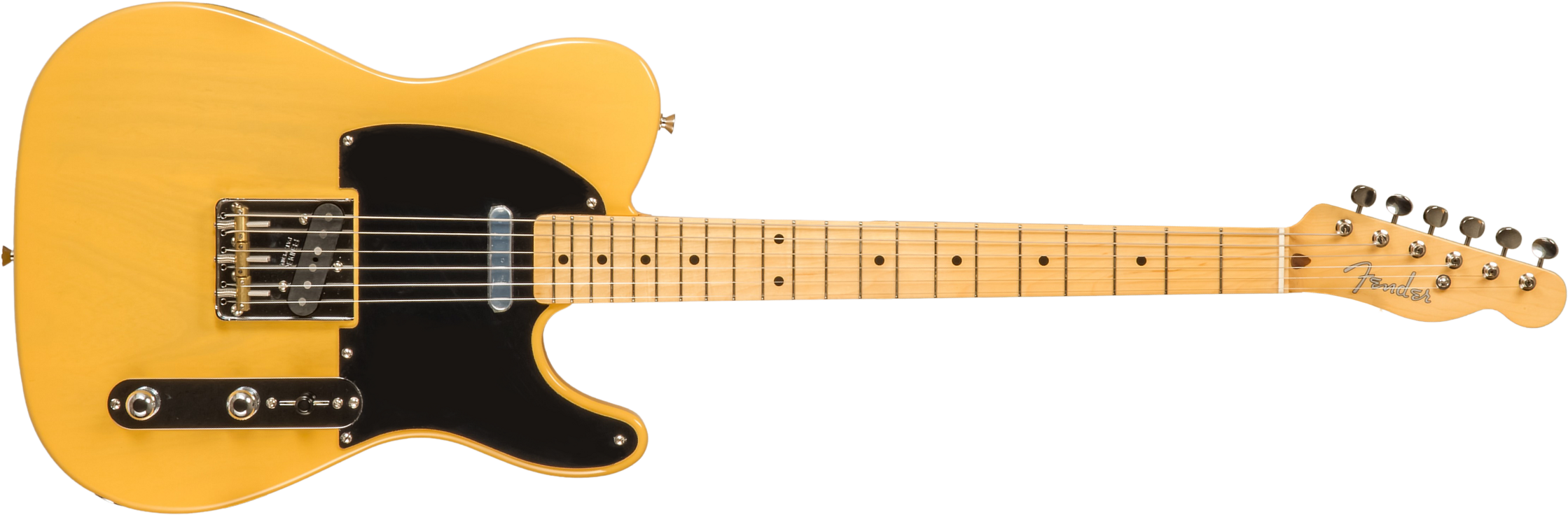 Fender Tele Nocaster 1951 Traditional Ii Jap 2s Ht Mn - Butterscotch Blonde - E-Gitarre in Teleform - Main picture