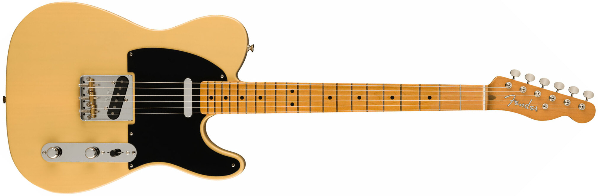 Fender Tele Nocaster 50s Vintera 2 Mex 2s Ht Mn - Blackguard Blonde - E-Gitarre in Teleform - Main picture