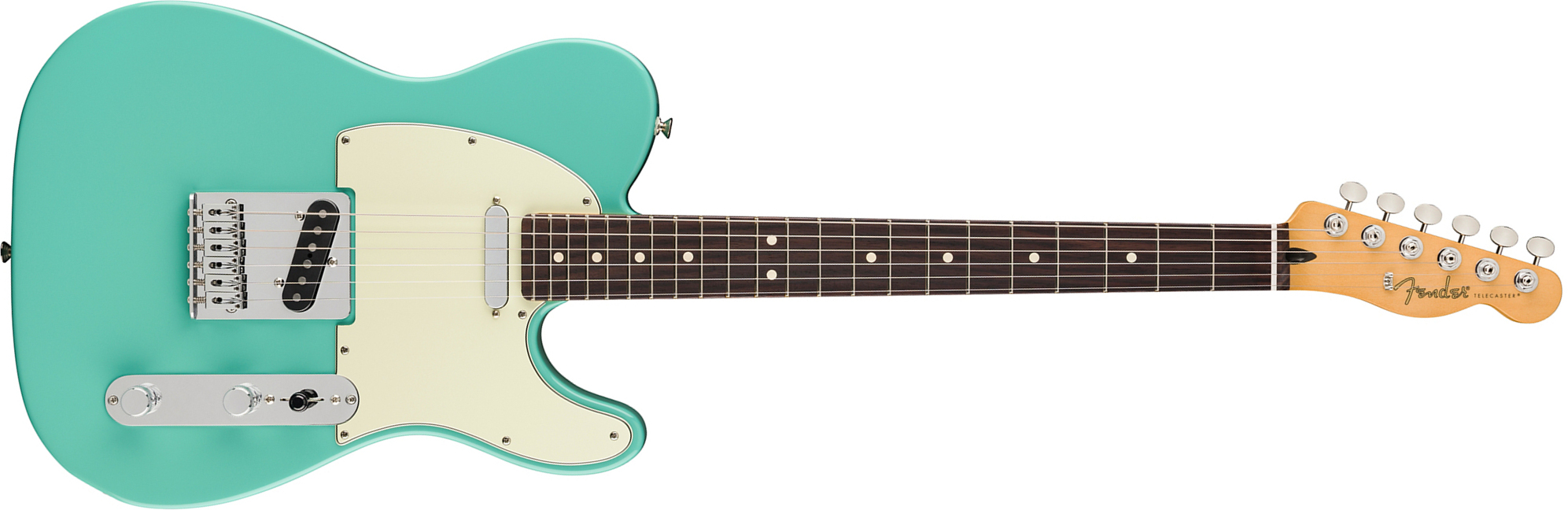 Fender Tele Player Ii 75th Anniversary Mex Ht 2s Rw - Seafoam Green - E-Gitarre in Teleform - Main picture