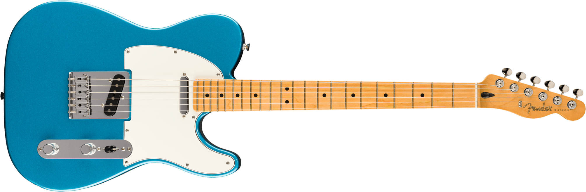 Fender Tele Player Ii Ltd Mex 2s Ht Mn - Lake Placid Blue - E-Gitarre in Teleform - Main picture