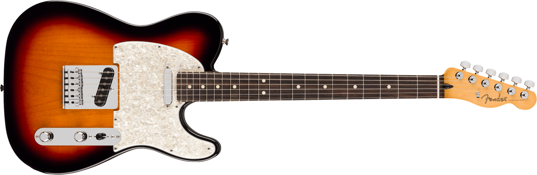 Fender Tele Player Ii Modified Mex 2s Ht Rw - 3-color Sunburst - E-Gitarre in Teleform - Main picture