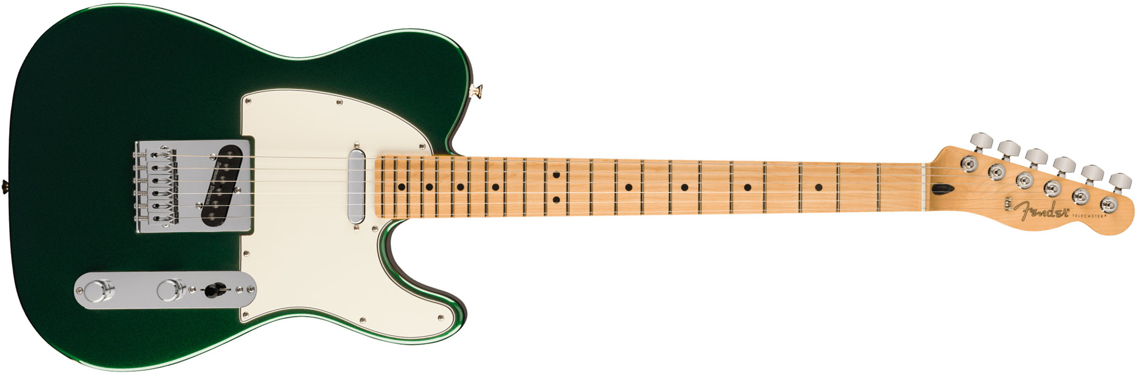 Fender Tele Player Ltd Mex 2s Seymour Duncan Mn - British Racing Green - E-Gitarre in Teleform - Main picture
