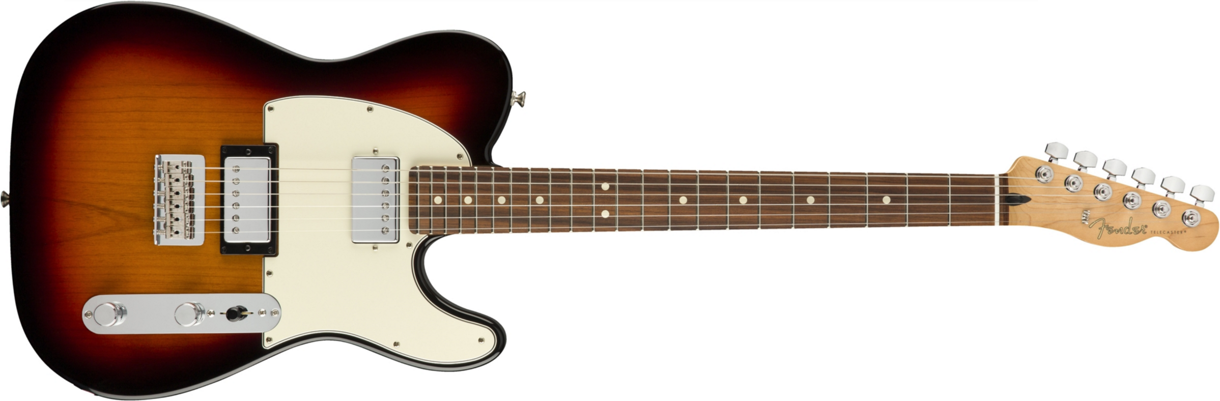 Fender Tele Player Mex Hh Pf - 3-color Sunburst - E-Gitarre in Teleform - Main picture