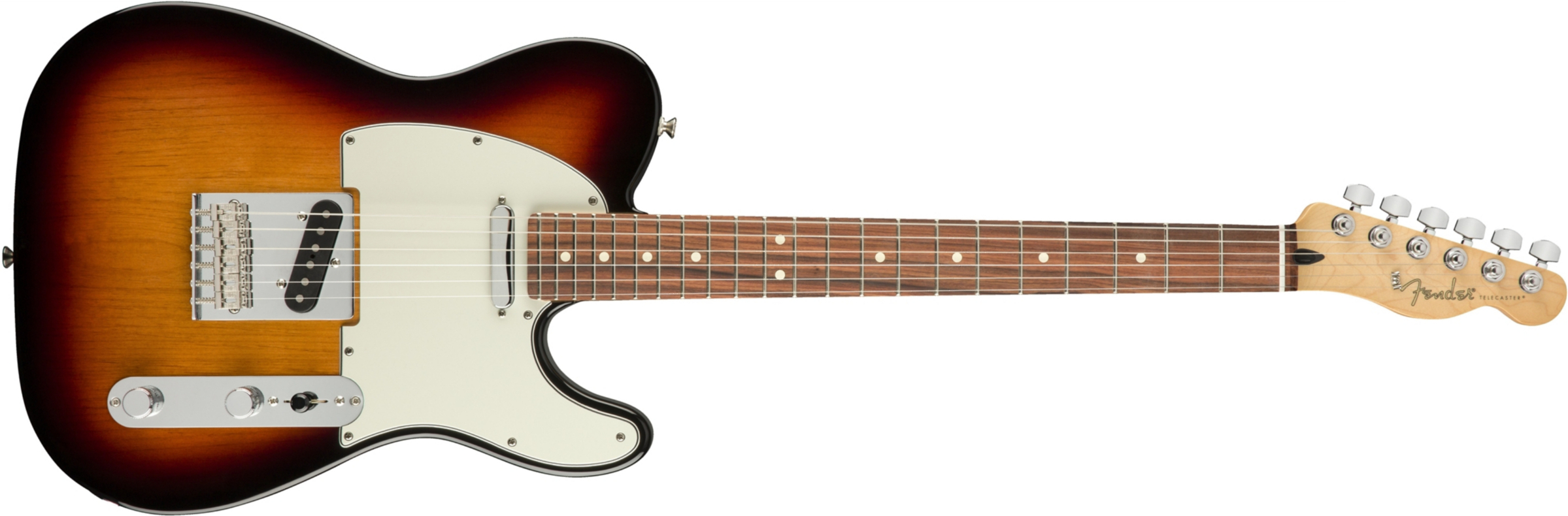 Fender Tele Player Mex Ss Pf - 3-color Sunburst - E-Gitarre in Teleform - Main picture