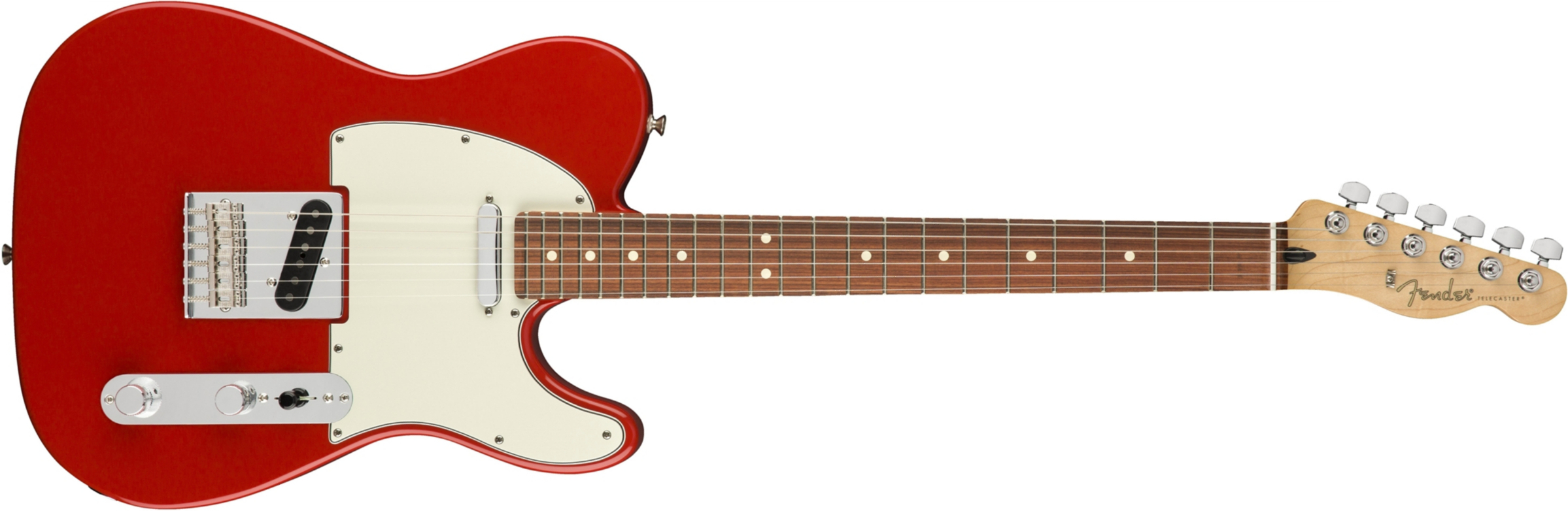 Fender Tele Player Mex Ss Pf - Sonic Red - E-Gitarre in Teleform - Main picture