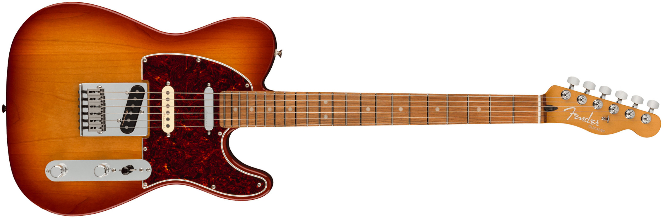 Fender Tele Player Plus Nashville Mex 2023 2s Ht Pf - Sienna Sunburst - E-Gitarre in Teleform - Main picture