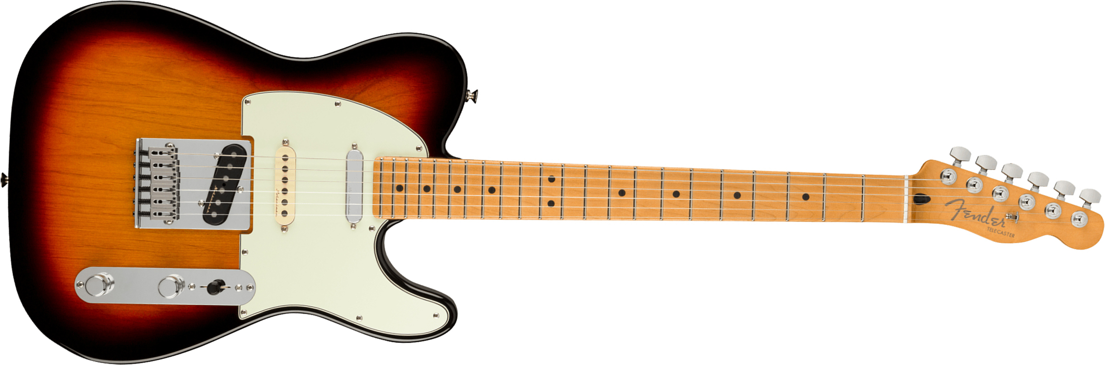 Fender Tele Player Plus Nashville Mex 3s Ht Mn - 3-color Sunburst - E-Gitarre in Teleform - Main picture