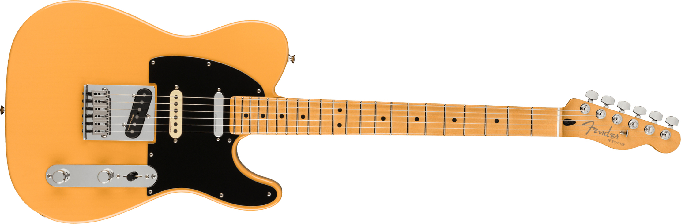 Fender Tele Player Plus Nashville Mex 3s Ht Mn - Butterscotch Blonde - E-Gitarre in Teleform - Main picture
