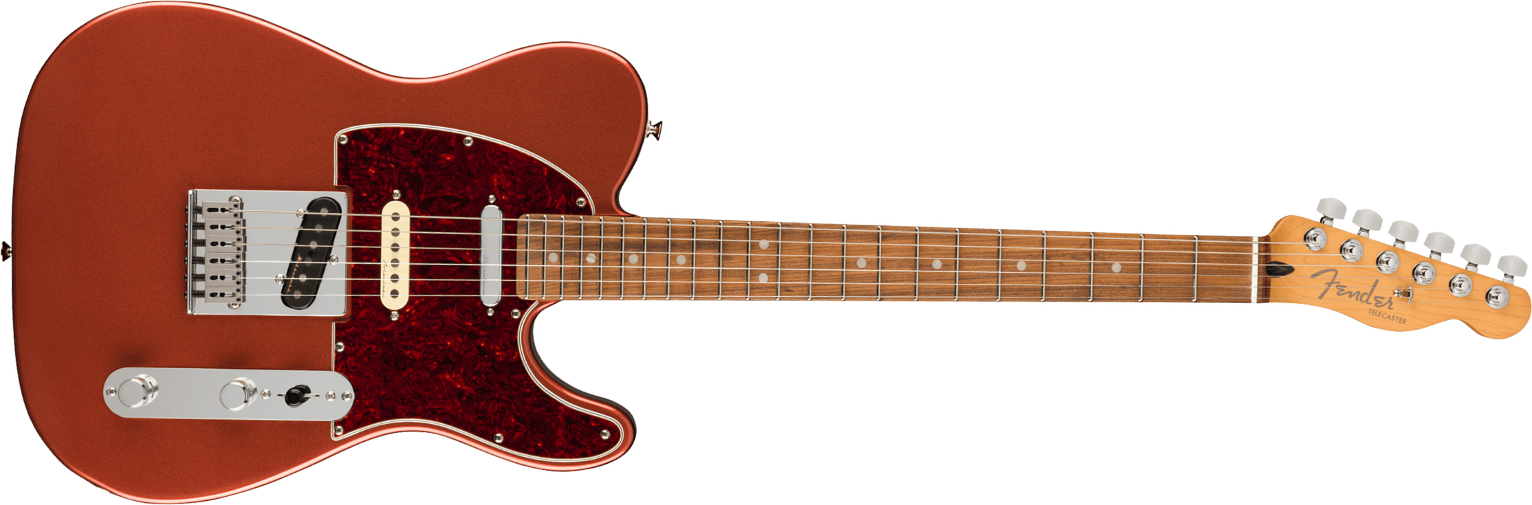 Fender Tele Player Plus Nashville Mex 3s Ht Pf - Aged Candy Apple Red - E-Gitarre in Teleform - Main picture