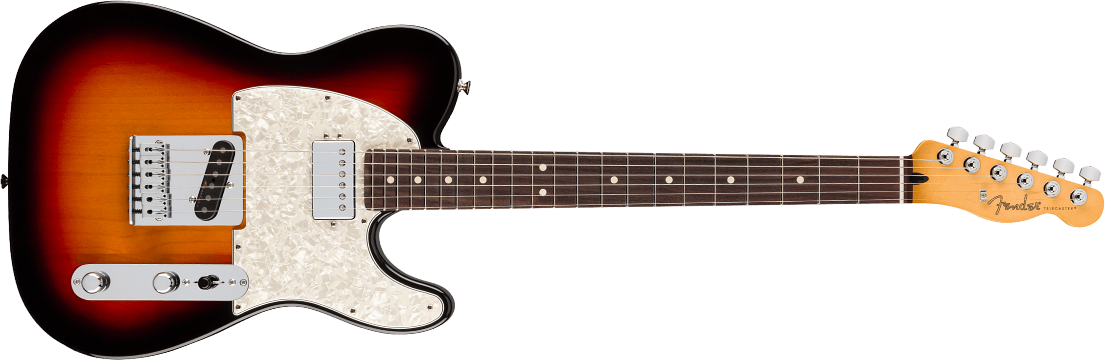 Fender Tele Sh Player Ii Modified Mex 2s Ht Rw - 3-color Sunburst - E-Gitarre in Teleform - Main picture
