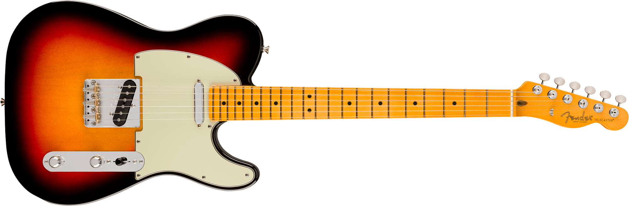 Fender Tele Silent System American Pro. Classic Ltd Usa 2s Ht Mn - 3-color Sunburst - E-Gitarre in Teleform - Main picture