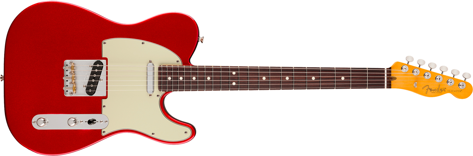 Fender Tele Silent System American Pro. Classic Ltd Usa 2s Ht Rw - Candy Apple Red - E-Gitarre in Teleform - Main picture