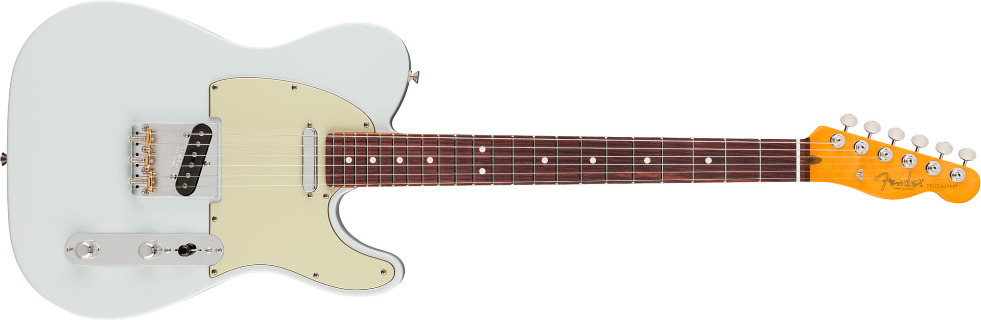 Fender Tele Silent System American Pro. Classic Ltd Usa 2s Ht Rw - Sonic Blue - E-Gitarre in Teleform - Main picture