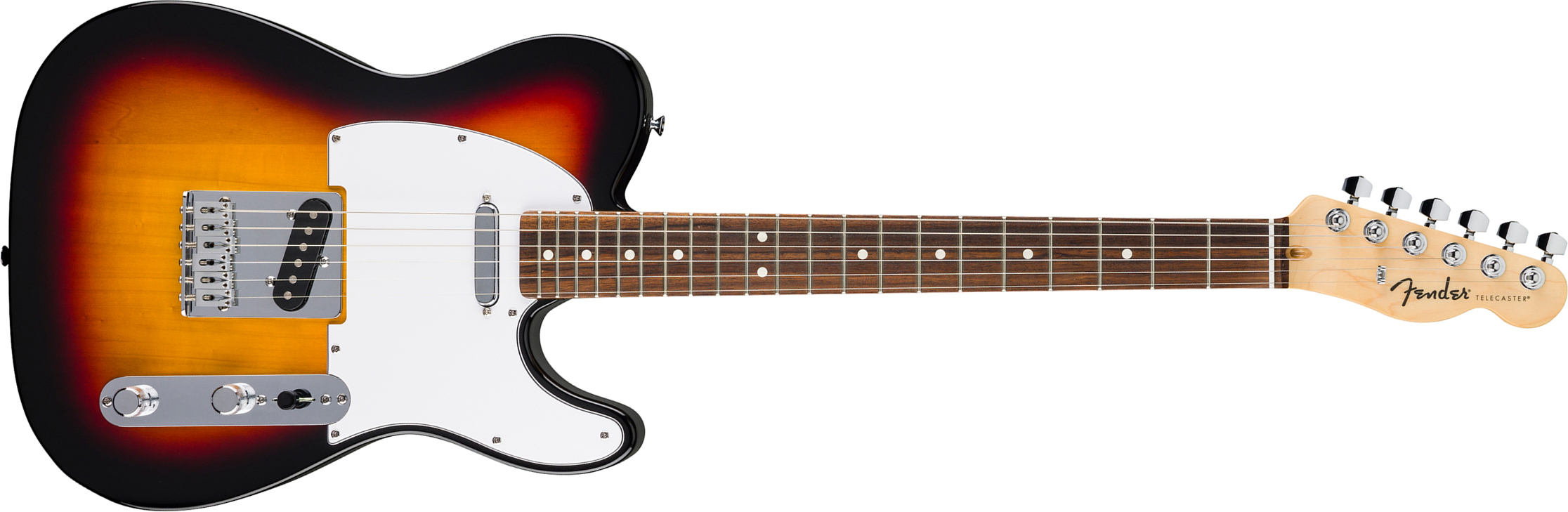 Fender Tele Standard Mex 2s Ht Lau - 3-color Sunburst - E-Gitarre in Teleform - Main picture