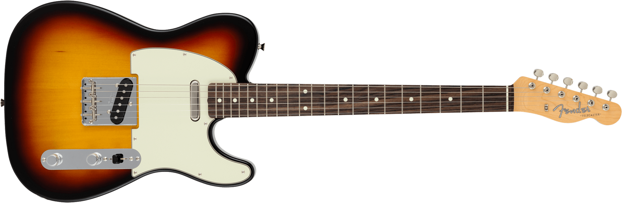 Fender Tele Traditional 60s Mij 2s Ht Rw - 3-color Sunburst - E-Gitarre in Teleform - Main picture