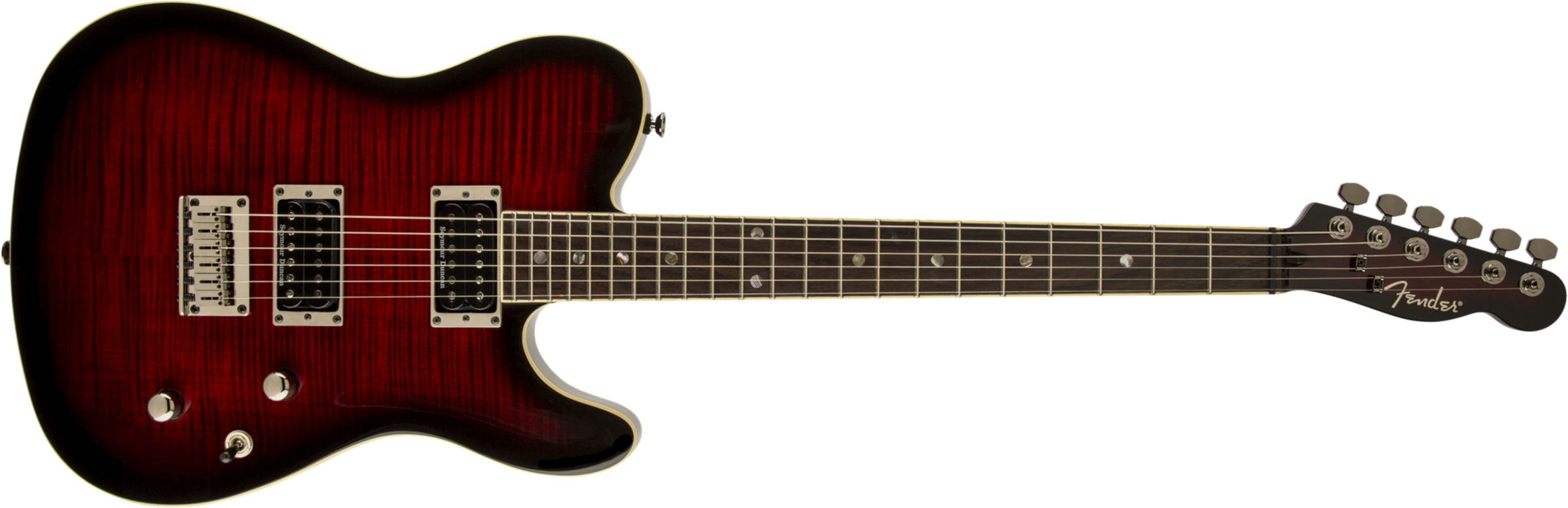 Fender Telecaster Korean Special Edition Custom Fmt (lau) - Black Cherry Burst - E-Gitarre in Teleform - Main picture