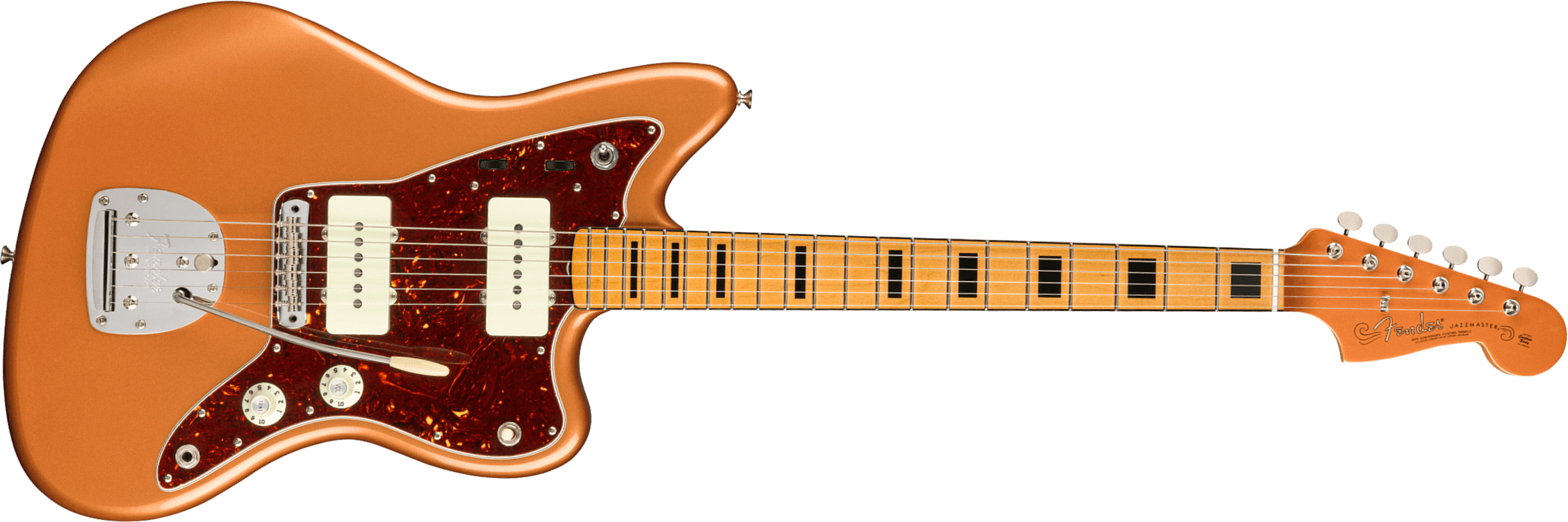 Fender Troy Van Leeuwen Jazzmaster Signature Mex Mn - Copper Age - Retro-Rock-E-Gitarre - Main picture