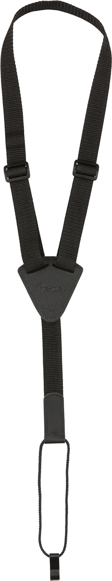 Fender Ukulele Strap Black - Zubehör für Sonstige Saiteninstrumente - Main picture