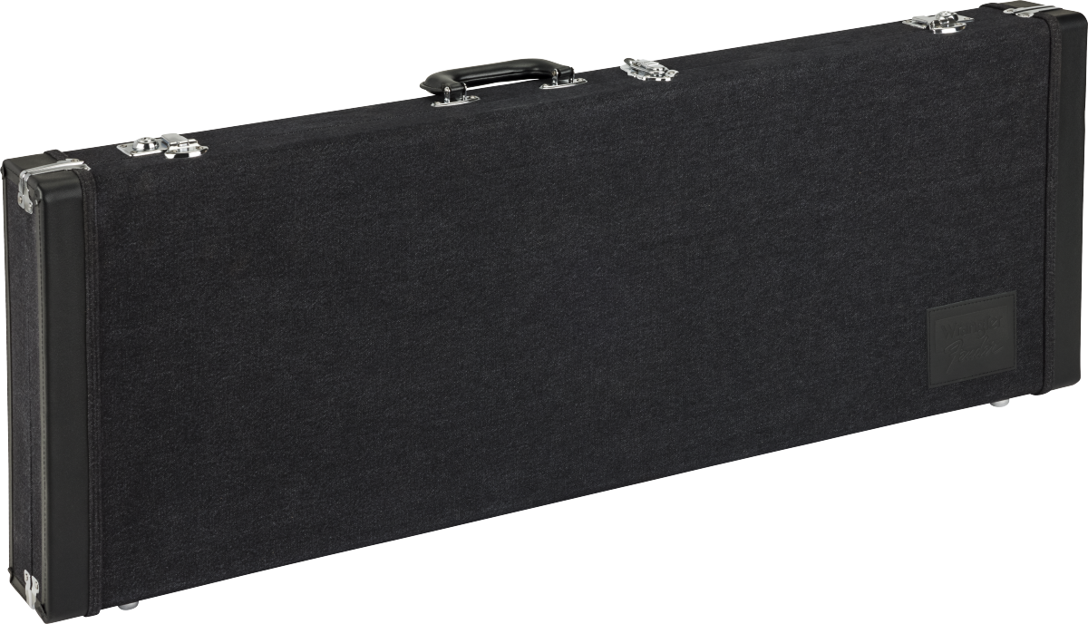 Fender X Wrangler Denim Strat/tele Electric Guitar Case Bois Black - Koffer für E-Gitarren - Main picture