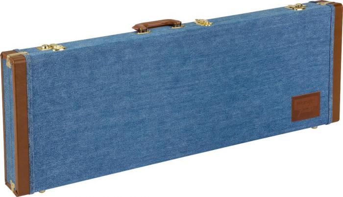 Tasche für e-gitarren Fender x Wrangler Denim Strat/Tele Electric Guitar Case - Indigo