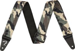 Gitarrengurt Fender 2 Inches Camo Guitar Strap - Woodland