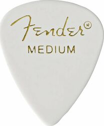 Plektren Fender 351 Classic Celluloid Medium White