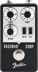 Kompressor/sustain/noise gate effektpedal bass Fender Bassman Compressor