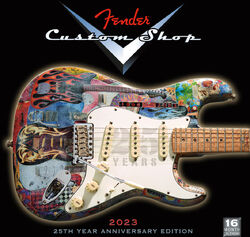 Kalender Fender 2023 Custom Shop Wall Calendar
