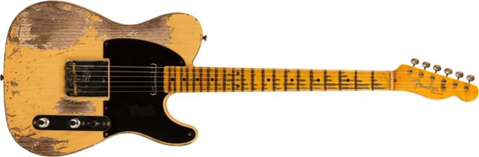 Fender Custom Shop 1953 Telecaster - Super heavy relic natural blonde