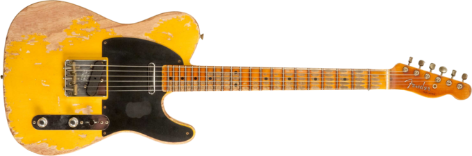 Fender Custom Shop 1953 Telecaster #R128654 - Super heavy relic natural blonde