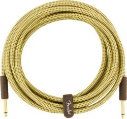 Kabel Fender Deluxe Instrument Cable, 15ft, Straight/Straight - Tweed