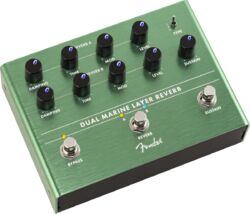 Reverb/delay/echo effektpedal Fender Dual Marine Layer Reverb