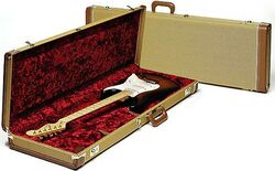 Koffer für e-gitarren  Fender Deluxe Hardshell Case Stra/Tele - Tweed Red Poodle