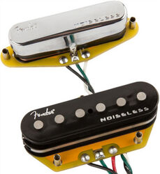 Gitarre tonabnehmer Fender Gen 4 Noiseless Telecaster Pickups 2-Set