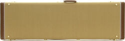 Koffer für e-bass  Fender Jazz Bass Multi-Fit Hardshell Case - Tweed With Red Interior