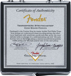 Josefina Handwound Troposphere Stratocaster Pickups Set
