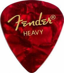 Plektren Fender Premium Celluloid 351 Heavy red moto